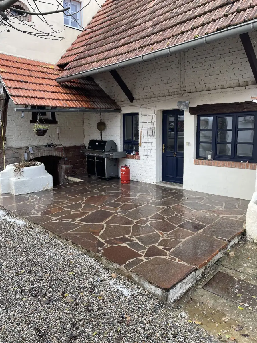 Cours et allées à Lingolsheim (67380) - réalisation