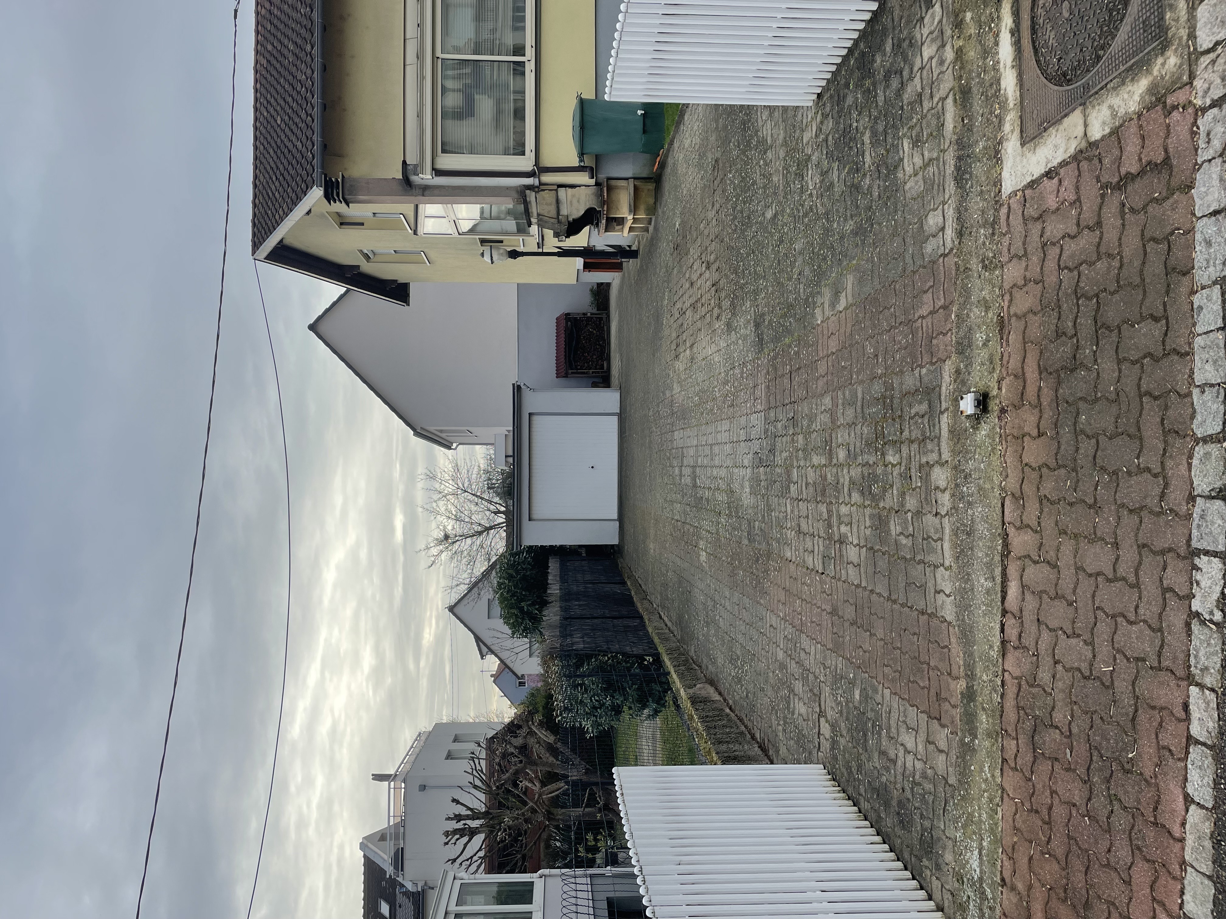 Cours et allées - Avant intervention 1